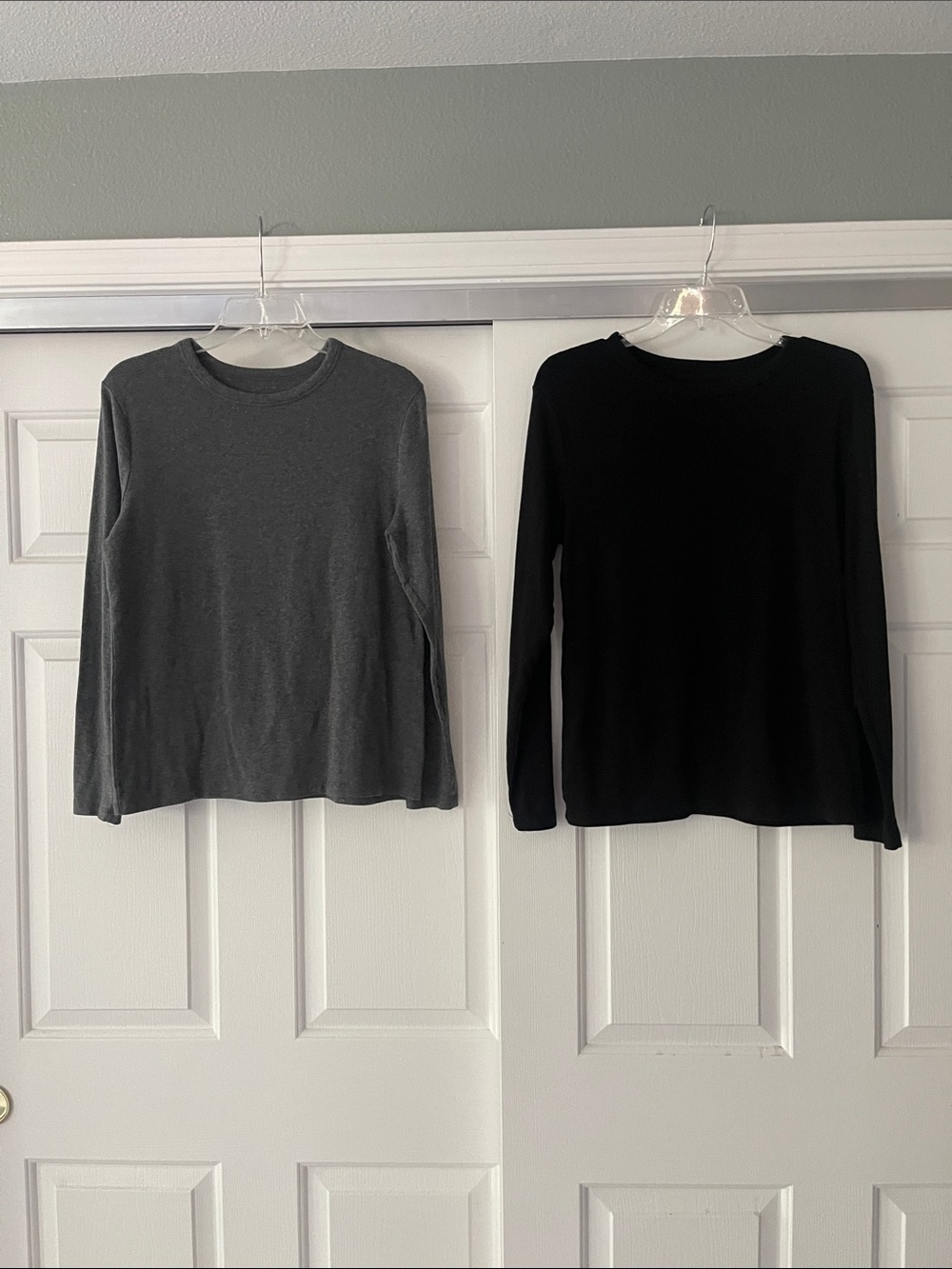 A. New day Long-Sleeve top bundle — 
Black and Gray